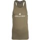 Gorilla Wear Carter Stretch Tank Top Army Zöld Trikó