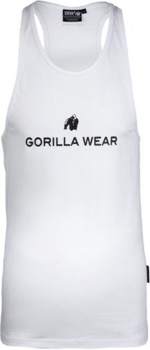 Gorilla Wear Carter Stretch Tank Top Fehér Trikó