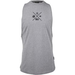   Gorilla Wear Cisco Drop Armhole Tank Top Szürke/fekete Trikó