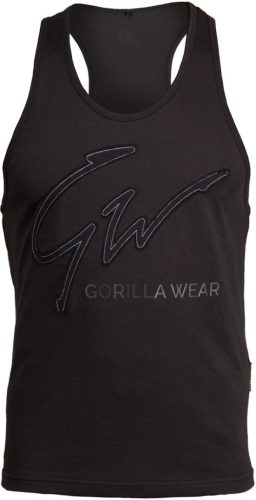 Gorilla Wear Evansville Tank Top Fekete Trikó