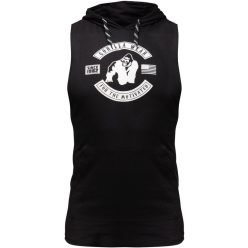 Gorilla Wear Lawrence Hooded Tank Top Fekete Trikó