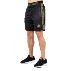 Gorilla Wear Atlanta Shorts Fekete/zöld Rövidnadrág