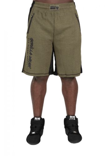 Gorilla Wear Augustine Old School Shorts Army Zöld Rövidnadrág