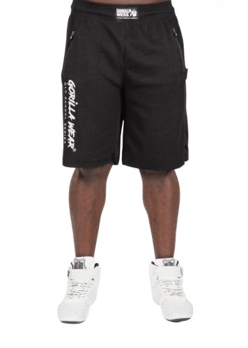 Gorilla Wear Augustine Old School Shorts Fekete Rövidnadrág