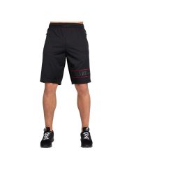 Gorilla Wear Branson Shorts Fekete/piros Rövidnadrág