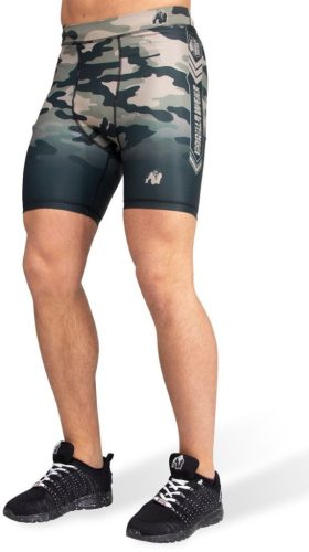 Gorilla Wear Franklin Shorts Army Zöld Camo Rövidnadrág