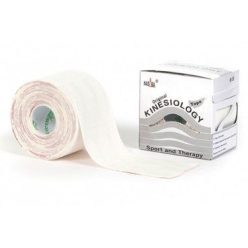   Nasara Original Kinesiology Tape - Kineziológiai Tapasz - 5 Cm X 5m Fehér