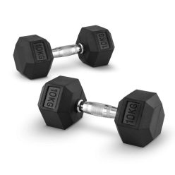 Rks Equipment Hex Kézisúlyzó/hex Dumbbell 10 Kg