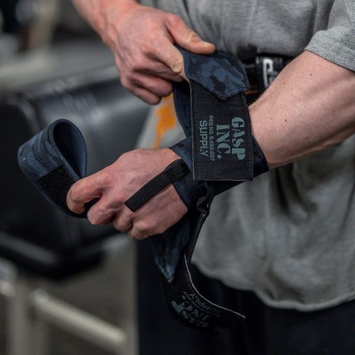 Gasp Inc Hd Wrist Wraps - Heavy Duty Wrist Wraps 18" Dark Camo Terepmintás Csuklószorító