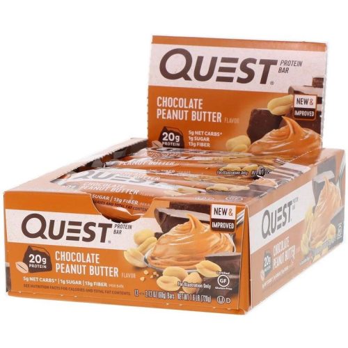 Quest Quest Protein Bar - 12x60 G Blueberry Muffin/áfonyás Muffin
