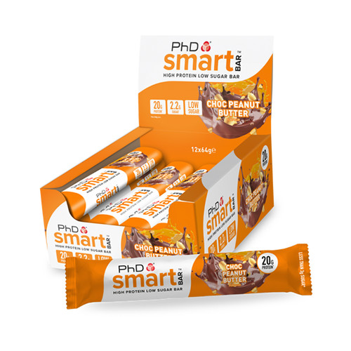 Phd Nutrition Smart Bar - 12x64 G Cookies & Cream/sütikrém