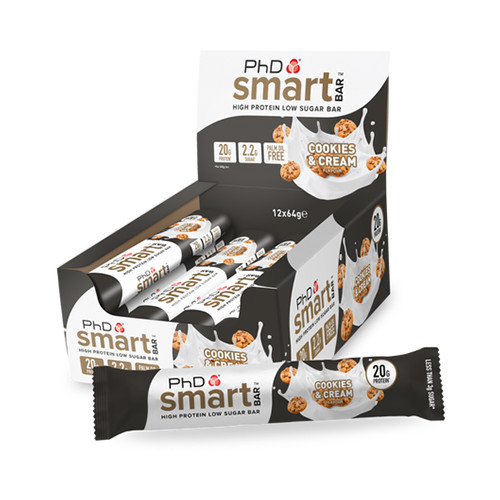 Phd Nutrition Smart Bar - 12x64 G Dark Choc Raspberry/étcsokoládés Málna