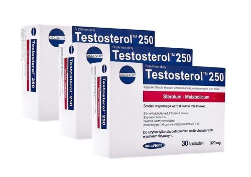 Megabol Testosterol 250 - Növényi Szterolokat Tartalmazó Természetes Anabolizátor 30 kapszula