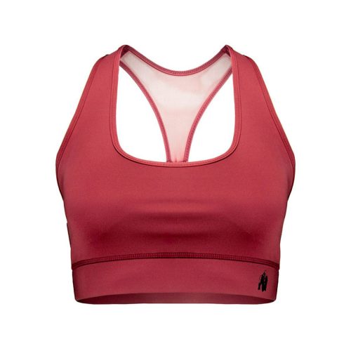 Gorilla Wear Meta Sports Bra - Sport Melltartó Burgundi Piros