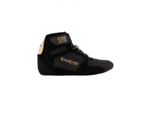 Gorilla Wear Gwear Pro High Tops - Magasszárú Edzőcipő Fekete/arany