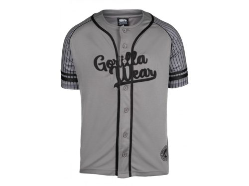 Gorilla Wear 82 Baseball Jersey Grey Szürke Póló