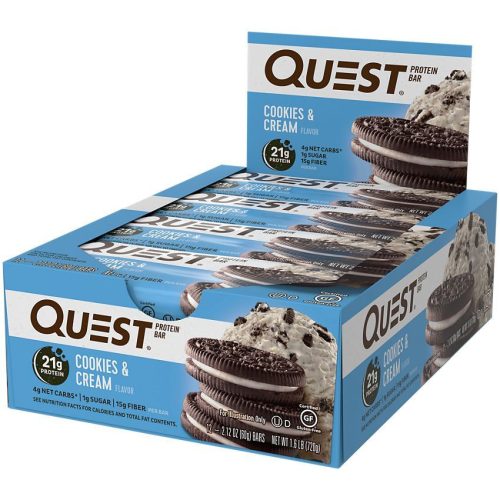 Quest Quest Protein Bar - 12x60 G Chocolate Brownie/csokoládés Brownie