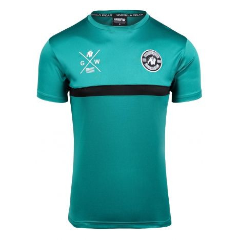 Gorilla Wear Vernon Kids T-Shirt - Gyerek Póló Teal Green/kékeszöld