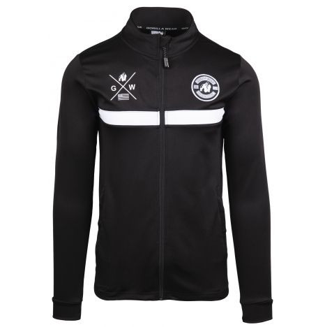 Gorilla Wear Vernon Kids Track Jacket - Gyerek Pulóver Black/fekete