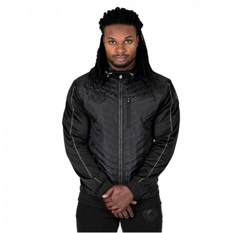 Gorilla Wear Jefferson Front Padded Jacket - Férfi Kabát Black/fekete