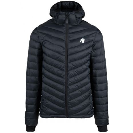 Gorilla Wear Osborn Puffer Jacket - Férfi Kabát Black/fekete
