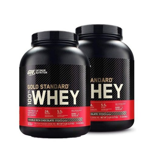 Optimum Nutrition 100% Gold Standard Whey - Dupla Csomag - 2x1 Lbs 2x450 g