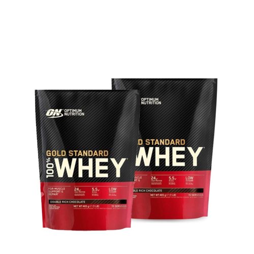 Optimum Nutrition 100% Gold Standard Whey - Dupla Csomag - 2x2 Lbs 2x908 g