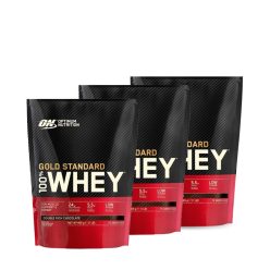   Optimum Nutrition 100% Gold Standard Whey - 3-As Csomag - 3x2 Lbs 3x908 g