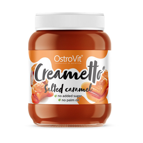 Ostrovit Creametto - Duo Milk Hazelnut/tejcsokoládés Mogyoró 350 g