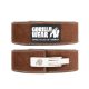 Gorilla Wear 4 Inch Leather Lifting Lever Belt - Bőr Súlyemelő Öv Barna