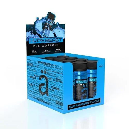 Nanosupps Hype Beast Pre-Workout Shot - Edzéselőtti Ampulla 60 ml