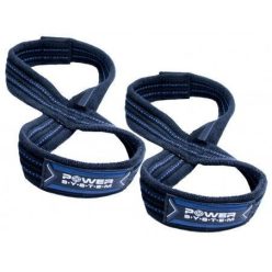   Power System Lifting Straps Figure 8 Ps3405 - Fitness Edzőheveder Fekete/kék