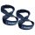 Power System Lifting Straps Figure 8 Ps3405 - Fitness Edzőheveder Fekete/kék