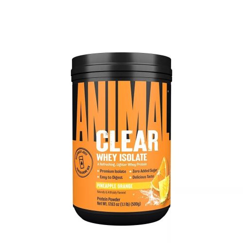 Universal Nutrition Animal Clear Whey Isolate - Tejsavófehérje Izolátum- 1 Lbs 500 g