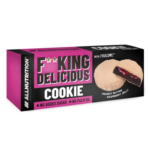 Allnutrition Fitking Cookie - F**king Delicious Cookie - Peanut Butter Strawberry Jelly 128 g
