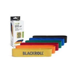   Blackroll Loop Band Set Textilbe Szőtt Gumihurok Szett (6 Ellenállás)