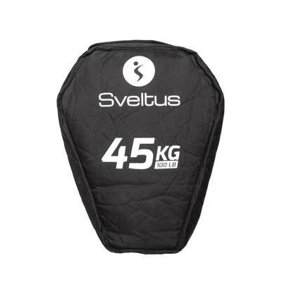 Sveltus Hexagonal Dumbbell - Hex Hatszögletű Egykezes Gumírozott Fix Edzőtermi Kézisúlyzó 8 Kg