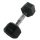 Sveltus Hexagonal Dumbbell - Hex Hatszögletű Egykezes Gumírozott Fix Edzőtermi Kézisúlyzó 22 Kg