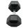 Sveltus Hexagonal Dumbbell - Hex Hatszögletű Egykezes Gumírozott Fix Edzőtermi Kézisúlyzó 2 Kg