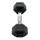 Sveltus Hexagonal Dumbbell - Hex Hatszögletű Egykezes Gumírozott Fix Edzőtermi Kézisúlyzó 3 Kg