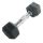 Sveltus Hexagonal Dumbbell - Hex Hatszögletű Egykezes Gumírozott Fix Edzőtermi Kézisúlyzó 16 Kg